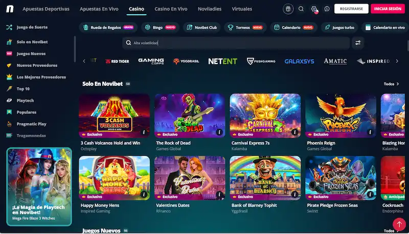 novibet casino